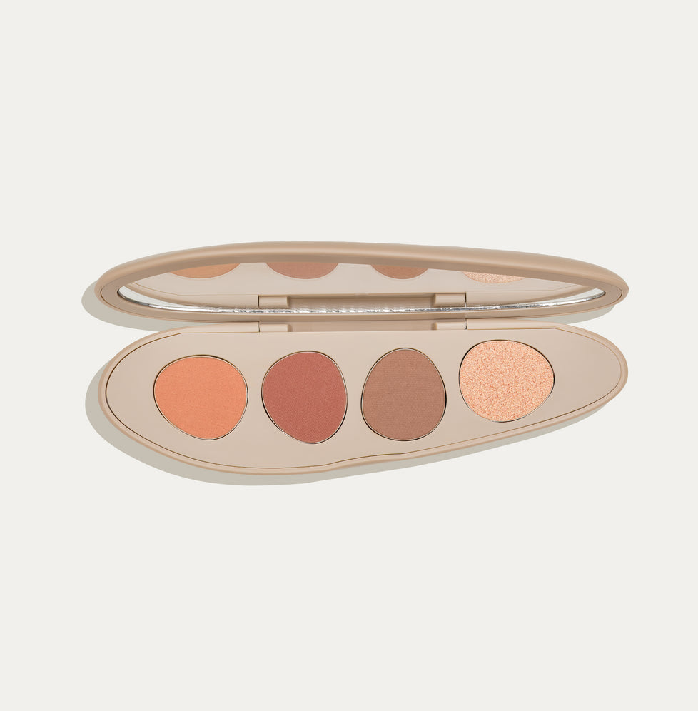 Healthy Touch Eyeshadow Palette in Warm Terracottas