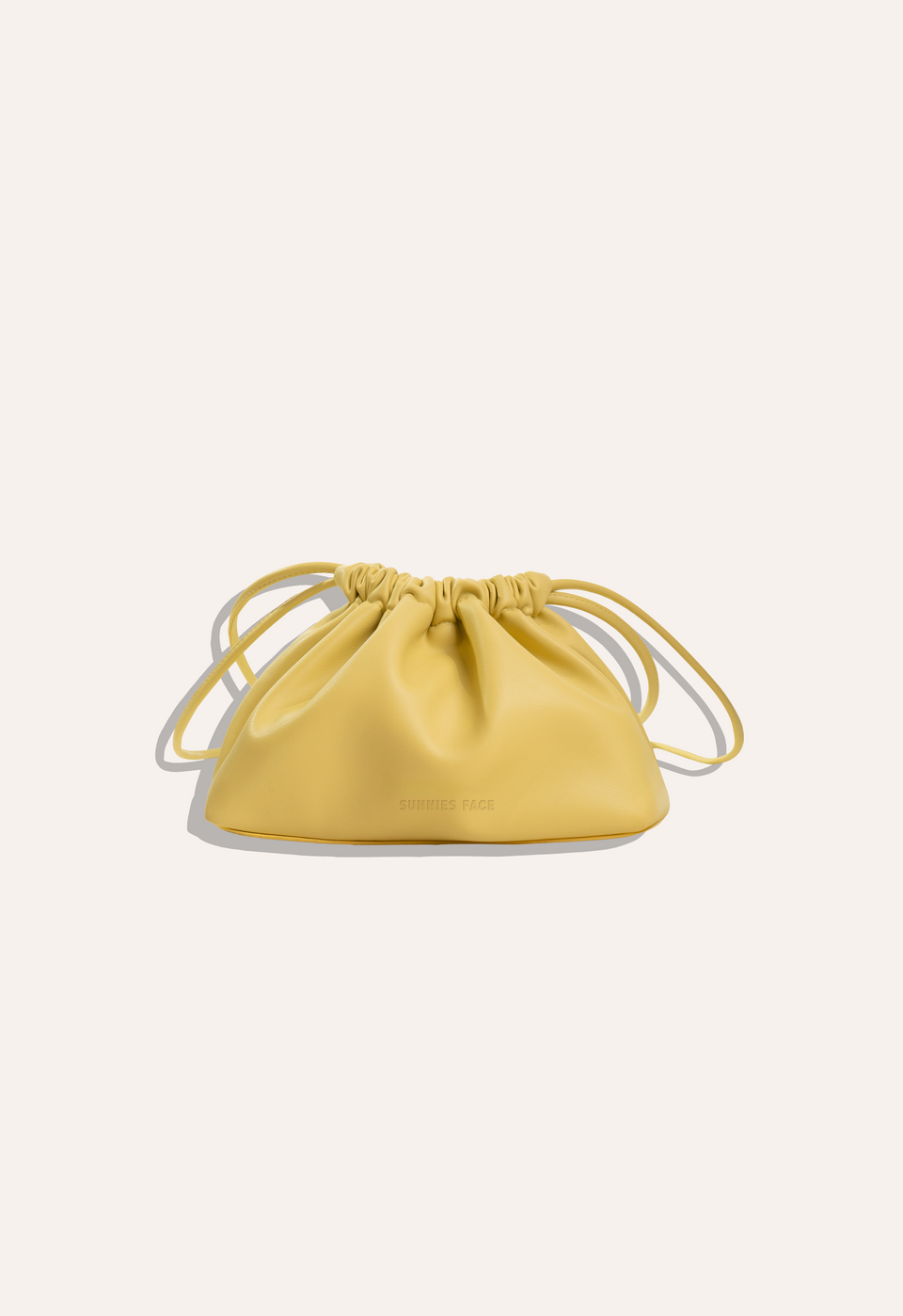 Dumpling Bag in Lemon
