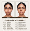 Rushini wears Skin So Good in Birch as base