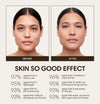 Bianca wears Skin So Good in Oat as base
