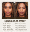 Trinity wears Skin So Good in Palisander as base