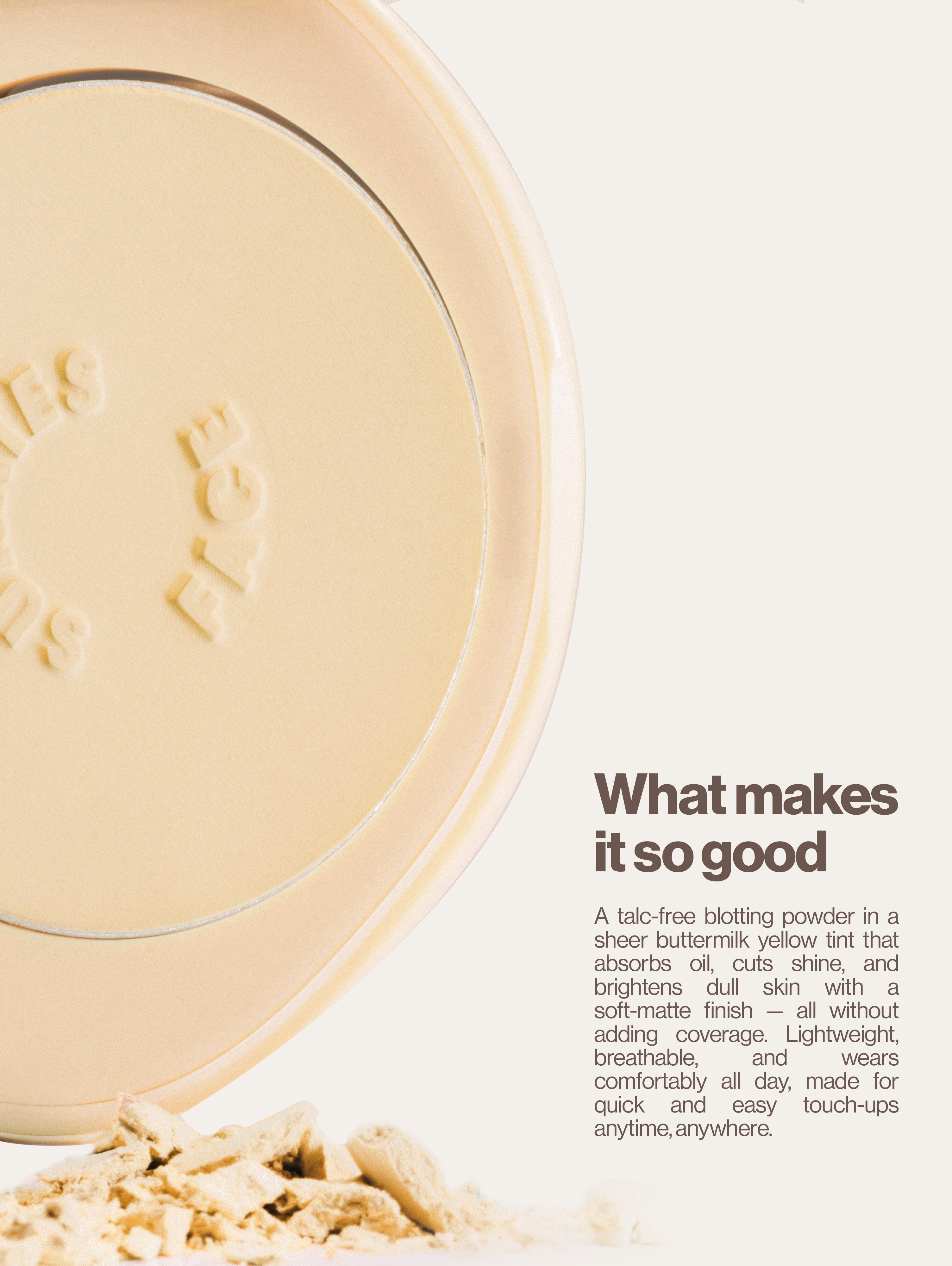 Skin So Good The Blotting Powder