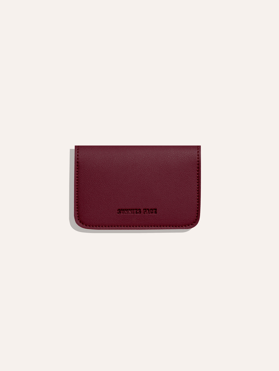 Compact Wallet in Beet