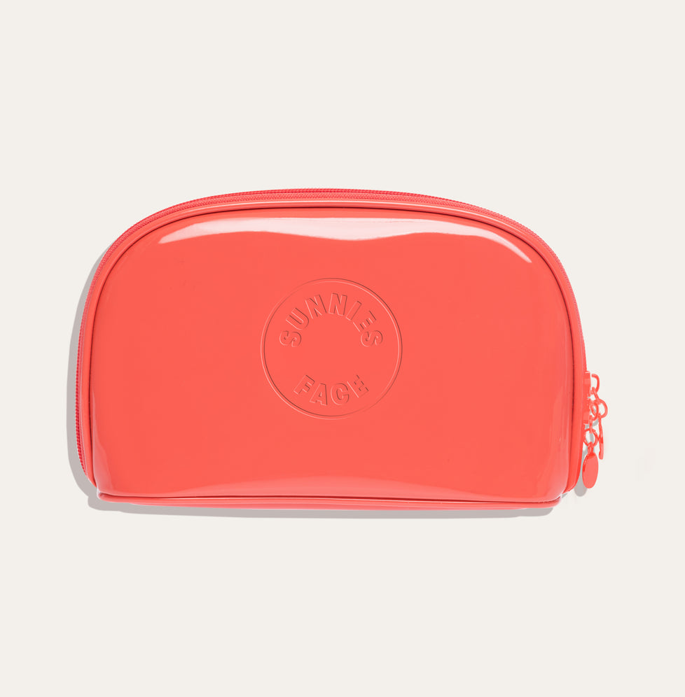 Half Moon Pouch in Guava