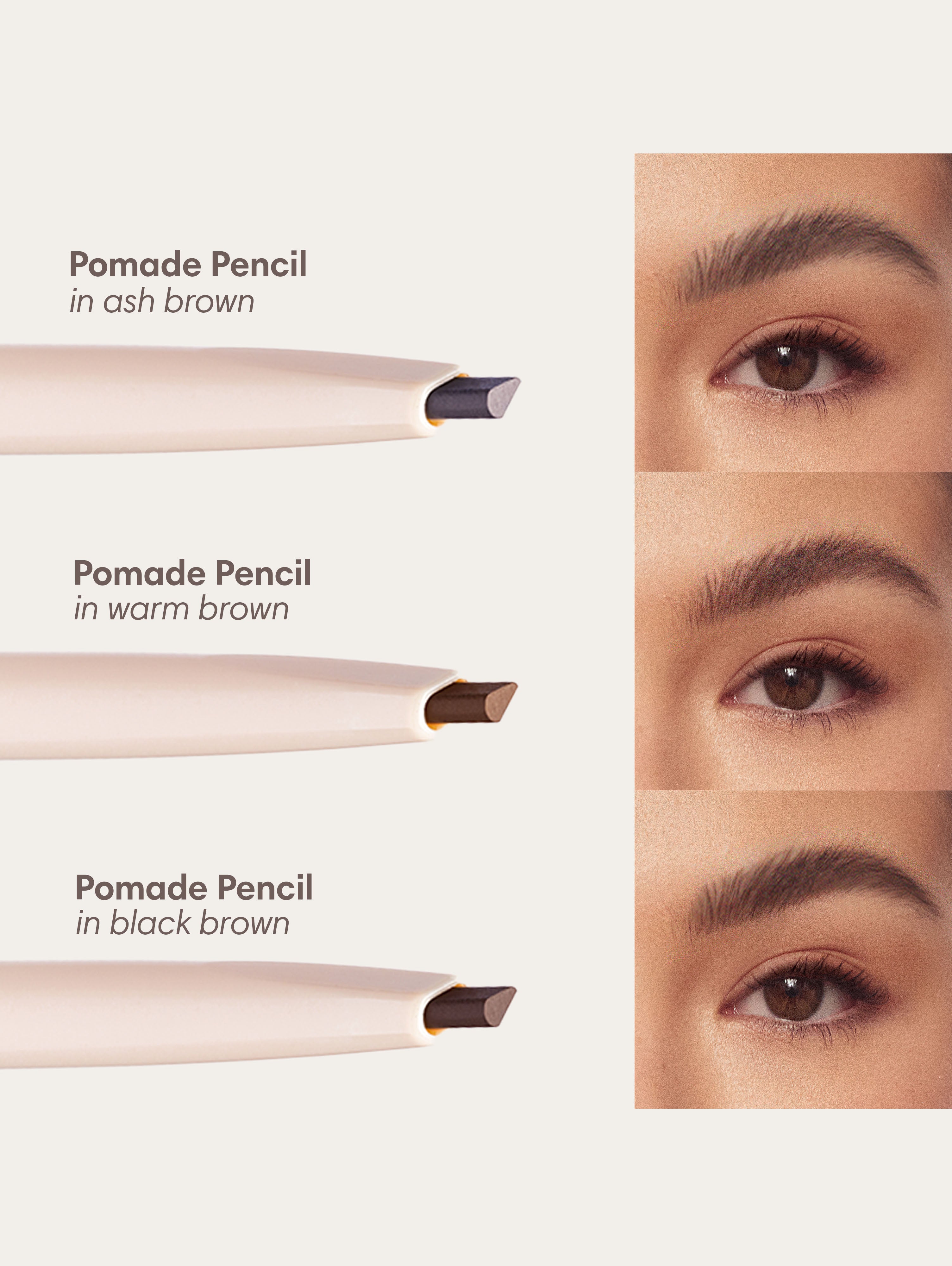 Lifebrow Pomade Pencil in Black Brown
